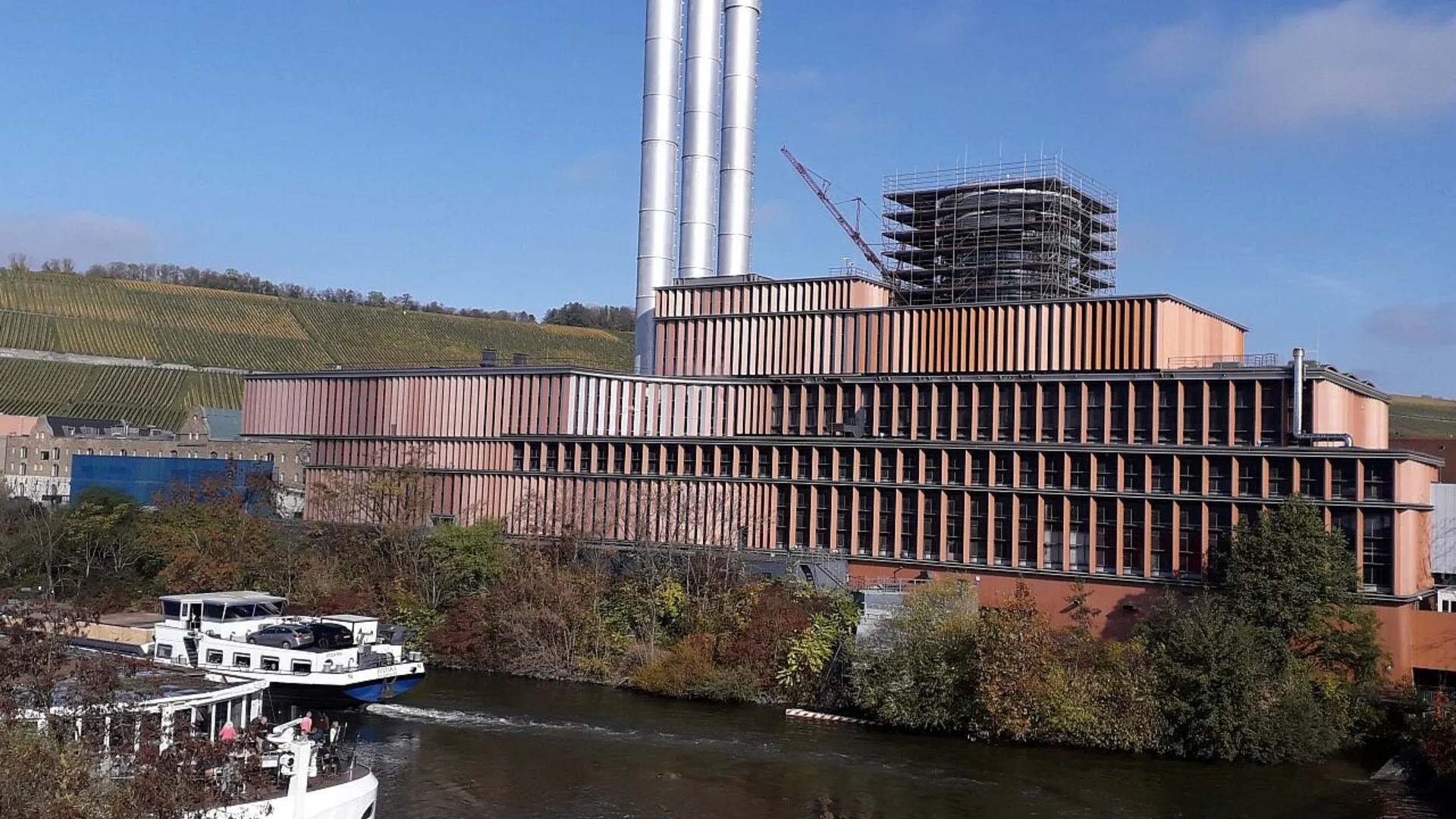 Heizkraftwerk Würzburg | © Bergbund Würzburg, Frank Beutel