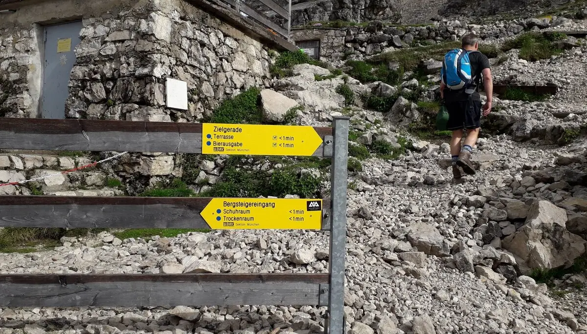 An der Knorrhütte | © Bergbund Würzburg, Frank Beutel