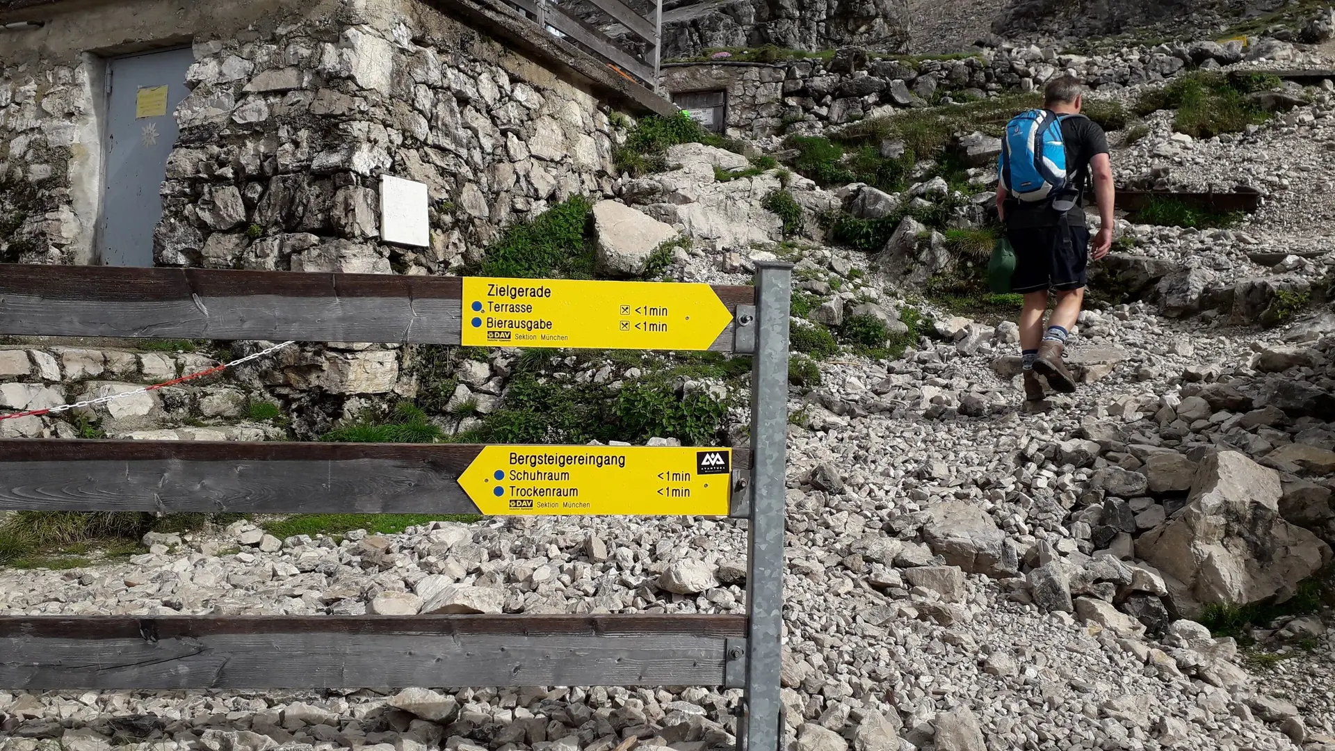 An der Knorrhütte | © Bergbund Würzburg, Frank Beutel