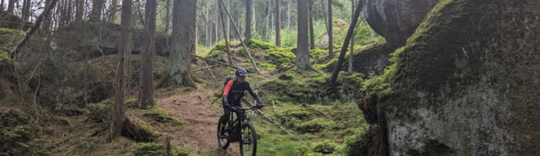 Trail unterhalb der Luisenburg | © Karlheinz Hahner / DAV Bad Kissingen