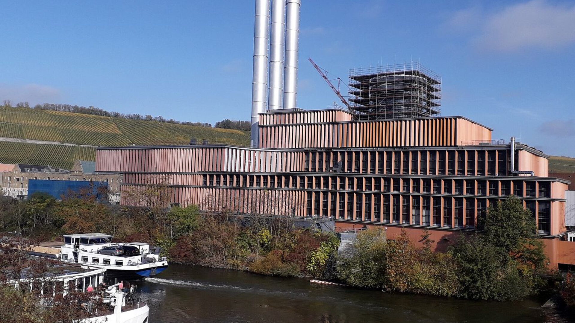 Heizkraftwerk Würzburg | © Bergbund Würzburg, Frank Beutel Heizkraftwerk Würzburg | © Bergbund Würzburg, Frank Beutel